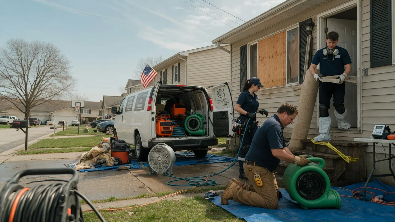 Water Damage Restoration in Georgetown, TX near me